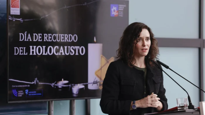Ayuso defiende a Israel y alerta sobre el "odio" antisemita en universidades y medios