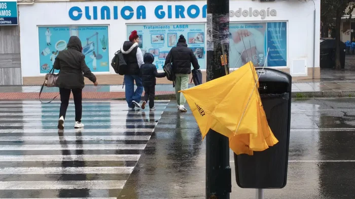 Suspensión de Clases en 13 Municipios de la Sierra de Cádiz por Alerta Naranja de Lluvias