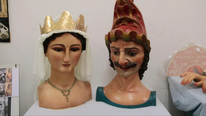 Los gigantes de L'Arboç dan un vuelco a la historia: son las figuras festivas más antiguas de Europa