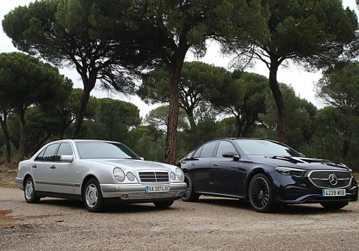 NUEVO TITULO: Mercedes Clase E: Un viaje a través del tiempo, del W210 al W214