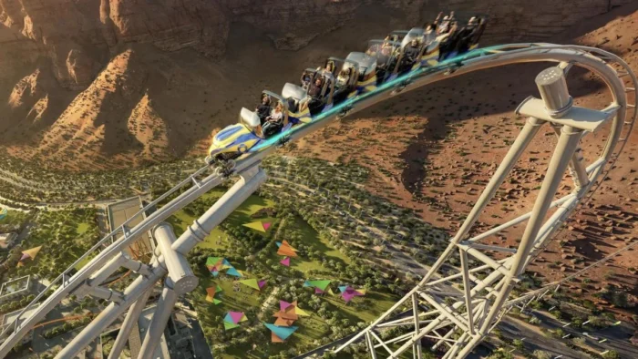 Arabia Saudí desafía a Port Aventura con un parque temático récord en el desierto