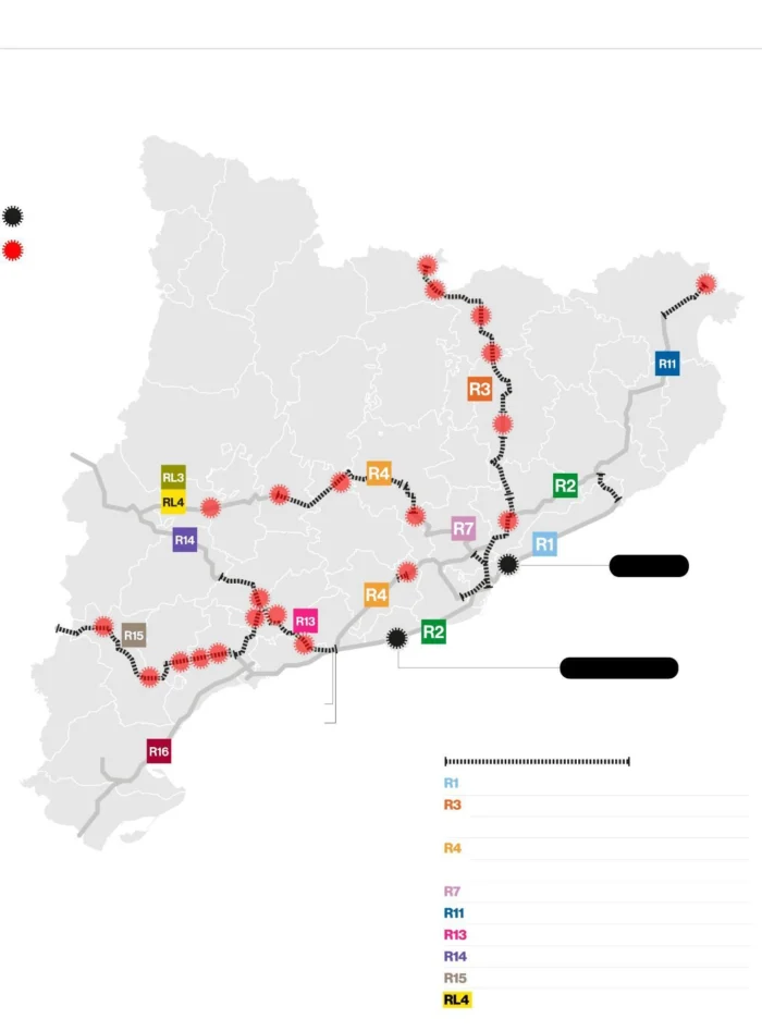 Rodalies, radiografía de una red de trenes exhausta por la falta de inversión crónica