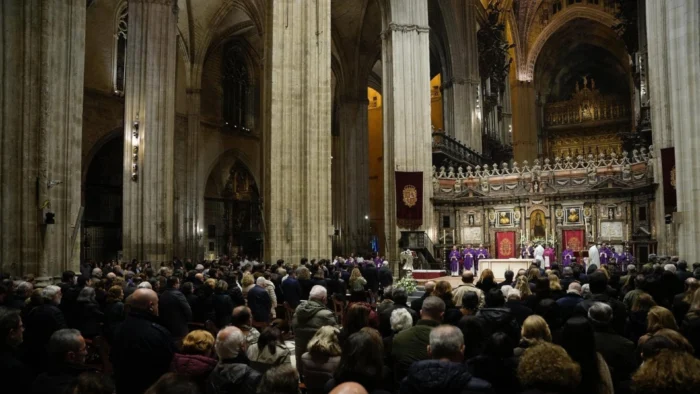 Misa Funeral en Sevilla por Víctimas de Accidentes Ferroviarios en Adamuz y Gelida