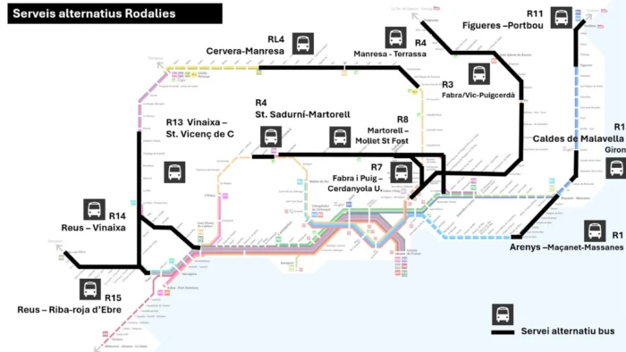 Nuevos Retrasos en Rodalies Llevan a Usuarios a Abandonar el Tren