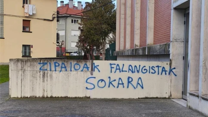 Nuevas Pintadas Contra la Ertzaintza en Álava y Gipuzkoa