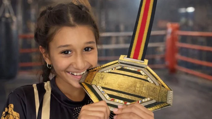 NUEVO TITULO: Romeo Benadi, campeón mundial, impulsa la carrera de su hija en el kickboxing y abre su propio gimnasio