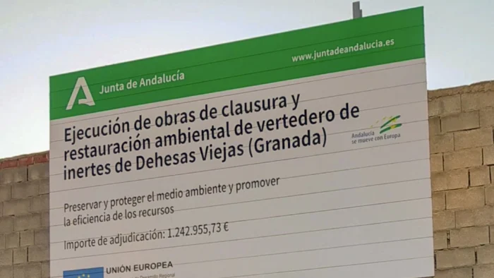 Inversión millonaria para la restauración de vertederos en Granada