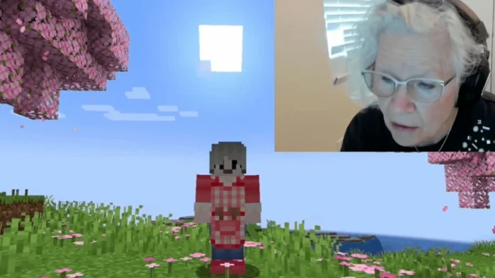 Una abuela gamer recauda fondos para el tratamiento de su nieto jugando Minecraft