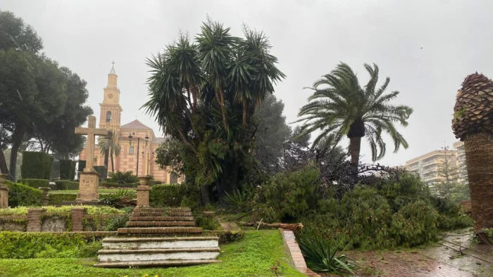 FUERTE TEMPORAL AZOTA MOTRIL: INCIDENCIAS Y DAÑOS