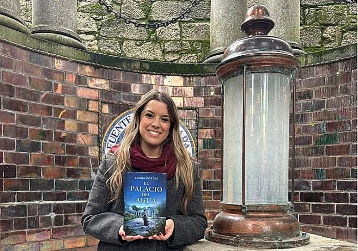 NUEVO TITULO: Laura Portas deslumbra con 'El palacio del agua', novela ambientada en el Balneario de Mondariz