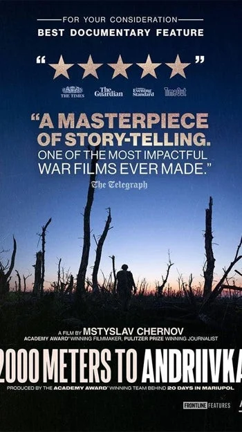 NUEVO TITULO: "2000 metros hasta Andriivka": Un devastador documental sobre la guerra en Ucrania