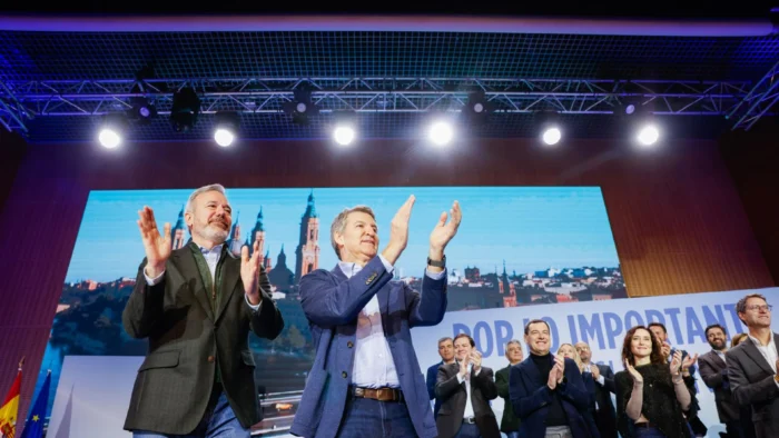 Los líderes nacionales cierran la campaña electoral de Aragón con el PP como claro favorito