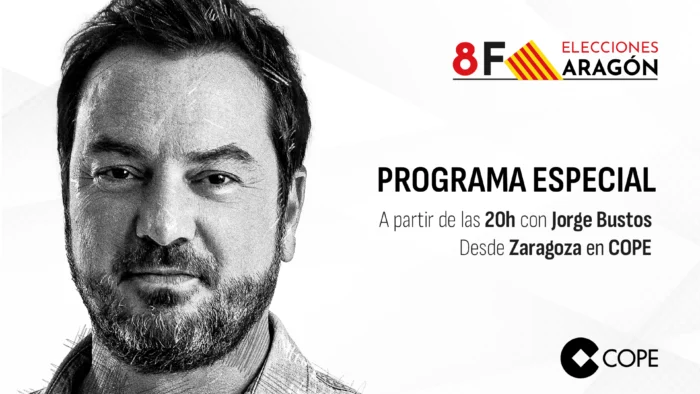 Aragón vive una cita histórica con las urnas: esta es la programación especial de COPE para el 8F