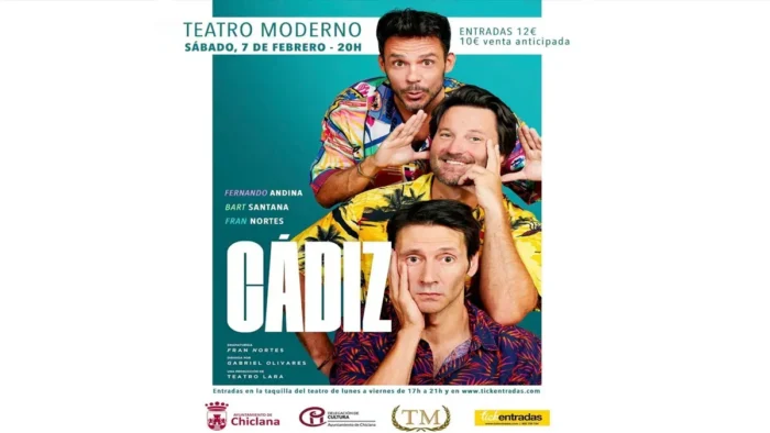 Cádiz": Una comedia sobre la amistad y la masculinidad se presenta en el Teatro Moderno