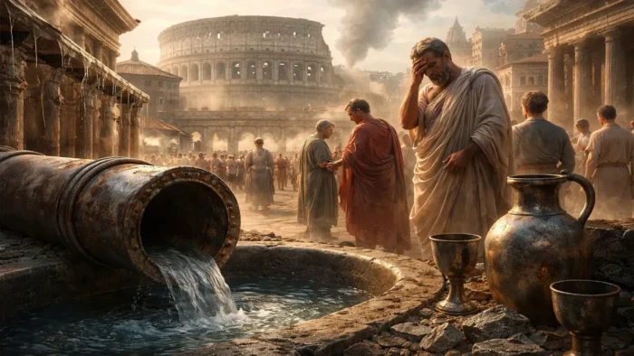 ¿El plomo derrumbó Roma? La teoría que sacude la historia