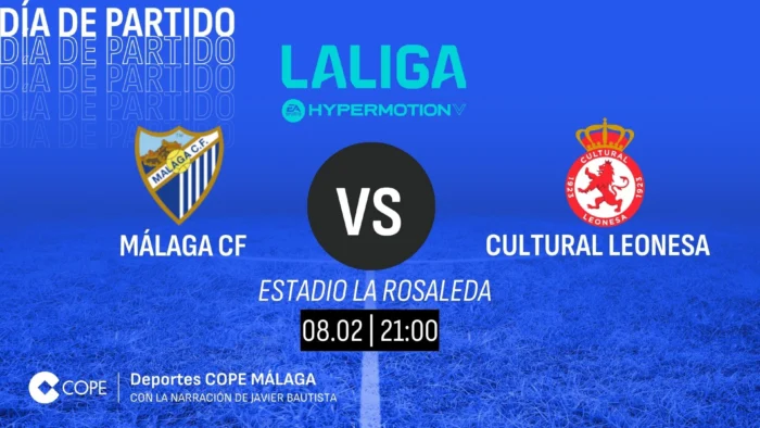 El Málaga busca reafirmar su buen momento ante la Cultural Leonesa