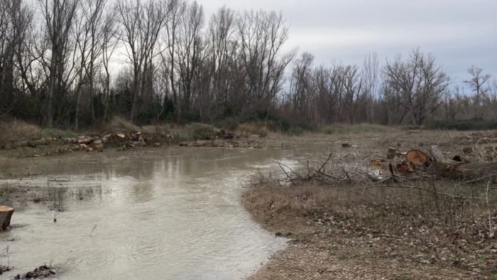 Alerta por crecida del río Gállego: Protección Civil activa plan de inundaciones