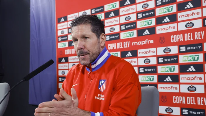 Simeone: "Estoy contento con la plantilla y creo en ella"