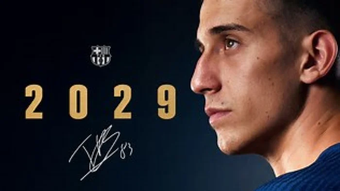 Ian Barrufet renueva con el Barça hasta 2029