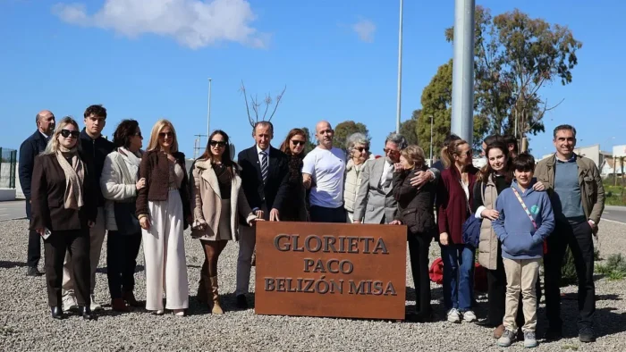 CHICLANA RINDE HOMENAJE A PACO BELIZÓN MISA CON UNA NUEVA GLORIETA