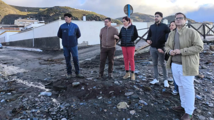 Inspección en El Pozuelo tras las recientes borrascas