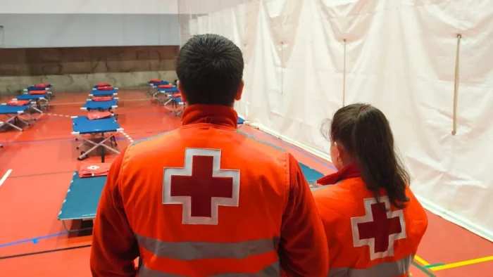 Cruz Roja despliega ayuda de emergencia en Cádiz por la borrasca Leonardo