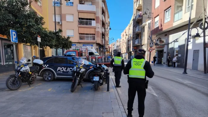 Siete detenidos en un mes por la Policía Local en Lorca por incremento de la delincuencia