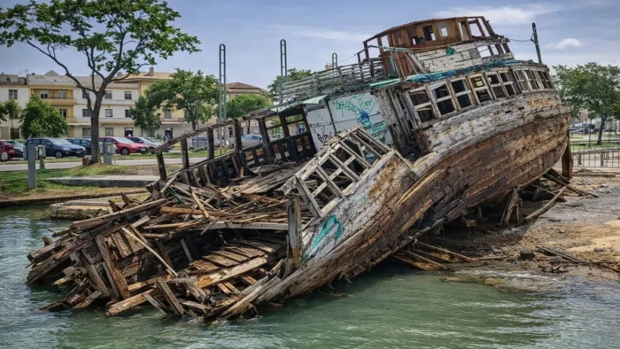 ADIÓS AL VAPOR ADRIANO III: UN SÍMBOLO DE EL PUERTO SE DESVANECE