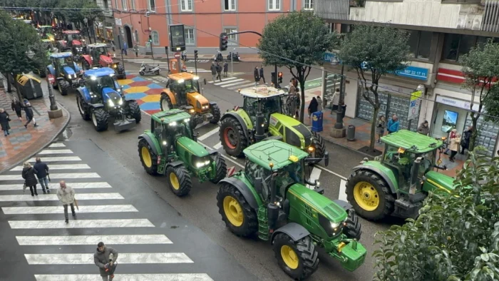 Nueva Tractorada en León contra el Acuerdo Mercosur y las Políticas Agrarias Europeas