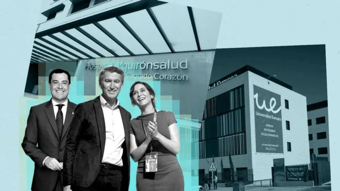 El PP defiende la privatización de servicios básicos en parlamentos, tribunales y calles