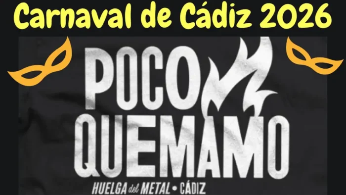 Campaña solidaria "Poco Quemamo" apoya a los imputados en la Operación Fuego durante el Carnaval de Cádiz