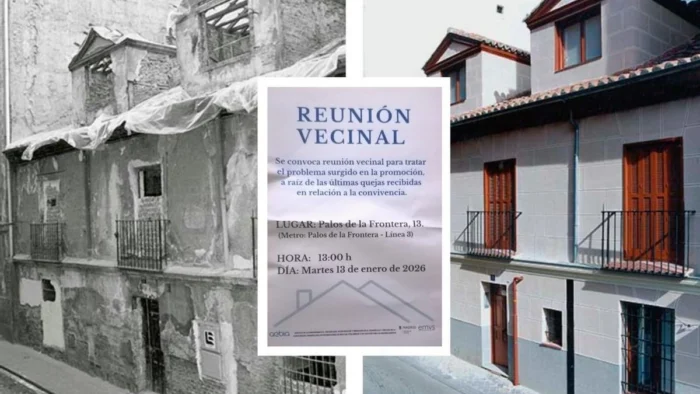 Vecinos de una corrala en Madrid denuncian un narcopiso e intimidaciones