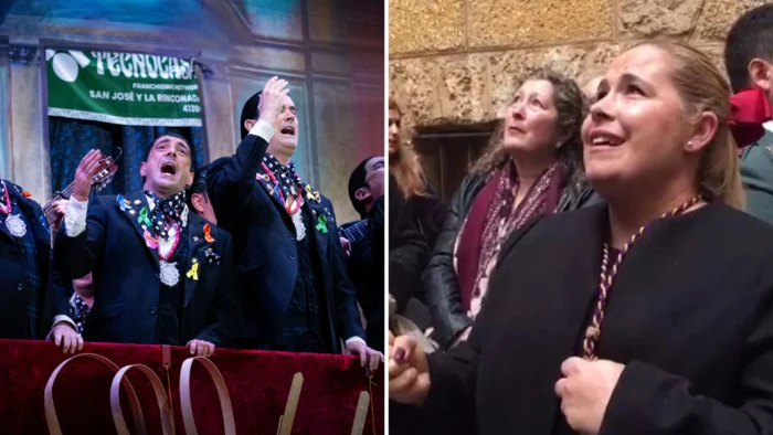 LA CHIRIGOTA DEL BIZCOCHO CONQUISTA A LOS SAETEROS DE CÁDIZ