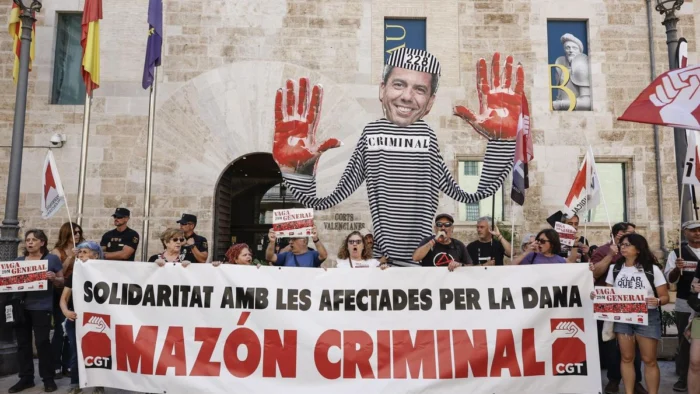 MULTAS DE HASTA 35.000 EUROS A MANIFESTANTES POR LA HUELGA DE LA DANA