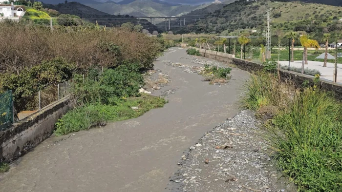Lluvias torrenciales en Almuñécar aseguran la recarga del acuífero para todo el año