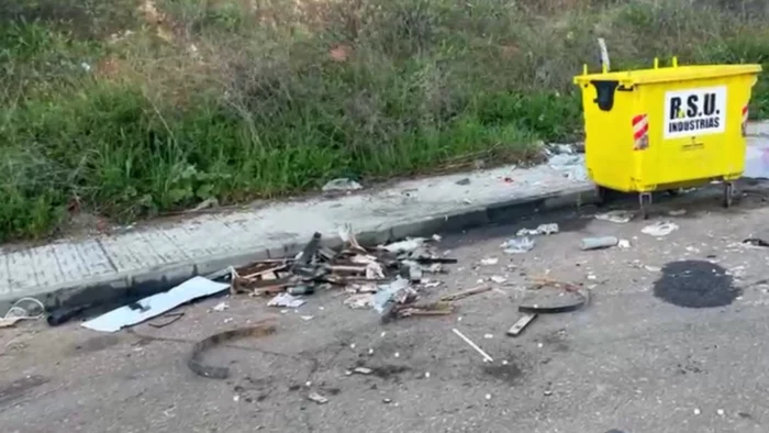 Desesperación de un empresario por la falta de limpieza en Almendralejo