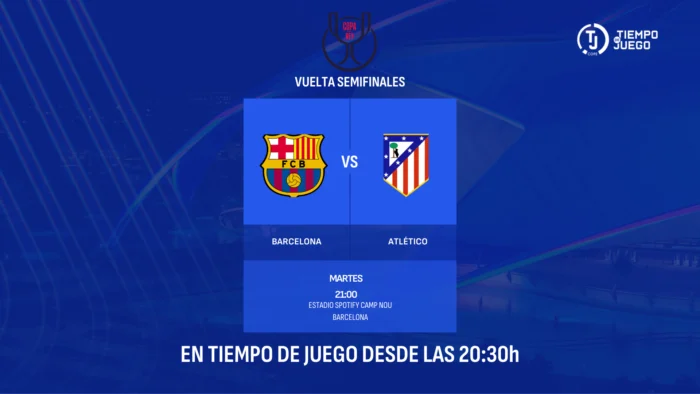 PARTIDAZO EN EL CAMP NOU: ¿REMONTADA HISTÓRICA O FINAL PARA EL ATLÉTICO?