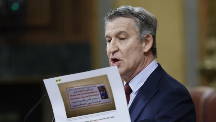 Feijóo critica a Sánchez por su postura en la guerra de Irán y el envío de fragatas a Chipre