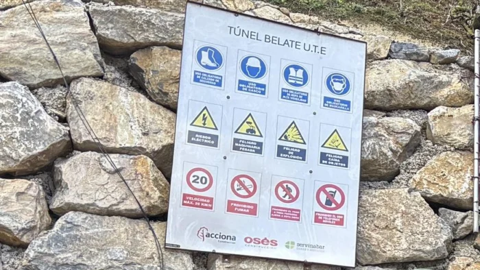 Dentro de Belate, el túnel bajo sospecha de corrupción en Navarra: excavado al 90% y sin casi rastro de Servinabar