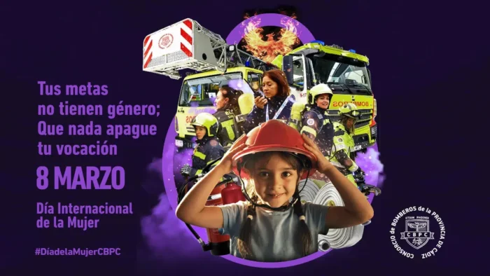Cádiz impulsa la igualdad en el Consorcio de Bomberos con una campaña por el 8M
