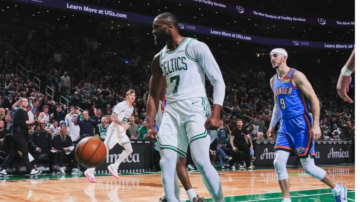 NBA: Celtics frenan a los Thunder, Spurs en ascenso y festival de puntos en la jornada
