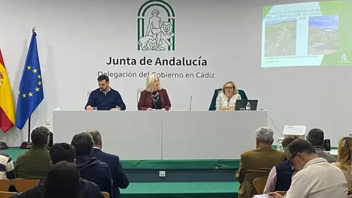 Andalucía invierte en la recuperación rural de Cádiz tras los temporales