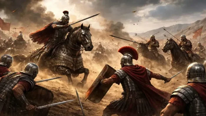 La batalla que humilló a Roma y cómo 10.000 jinetes partos destrozaron a las legiones