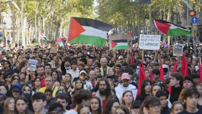 Aumenta la represión contra el derecho a la protesta en España, especialmente en movilizaciones pro-Palestina