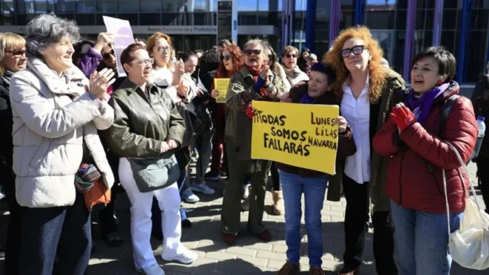 CRISTINA FALLARÁS DECLARA EN ZARAGOZA TRAS DENUNCIA DEL RAPERO AYAX