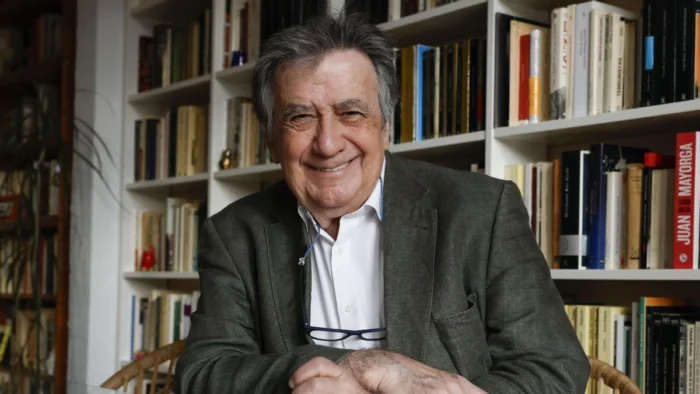 Luis Landero, escritor: "La tertulia está de moda en televisión, pero no es un coloquio, es un debate de perros"