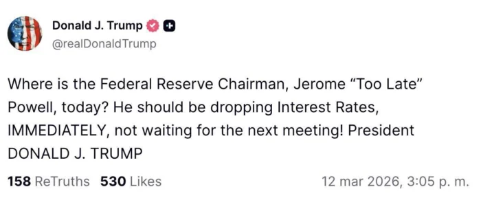 Trump reacciona a la desesperada ante el golpe econ&oacute;mico de Ormuz y la creciente presi&oacute;n interna