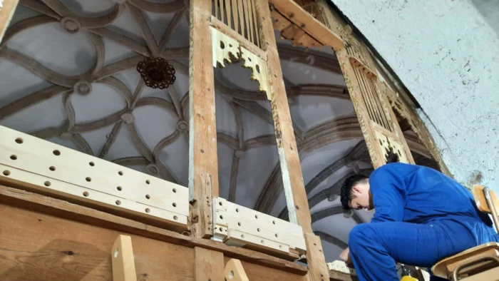 RECUPERACIÓN DEL ÓRGANO HISTÓRICO DE LEZUZA ENTRA EN SU FASE FINAL