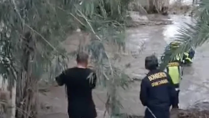 BORRASCA THERESE: 200 AISLADOS POR DESBORDAMIENTO EN GRAN CANARIA