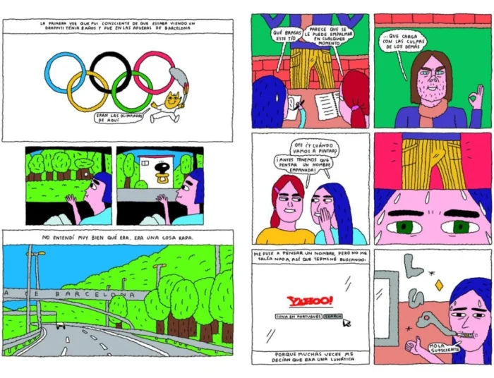 Carlota Juncosa investiga en un c&oacute;mic la escena grafitera de los 2000: "Si eras chica y pon&iacute;as demasiado rosa, estaba mal visto"